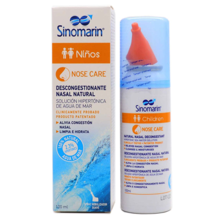 Sinomarin Niños Limpieza Nasal 100ml