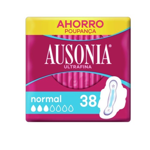 Compresas ultrafina Alas Normal 38 Uds. Ausonia