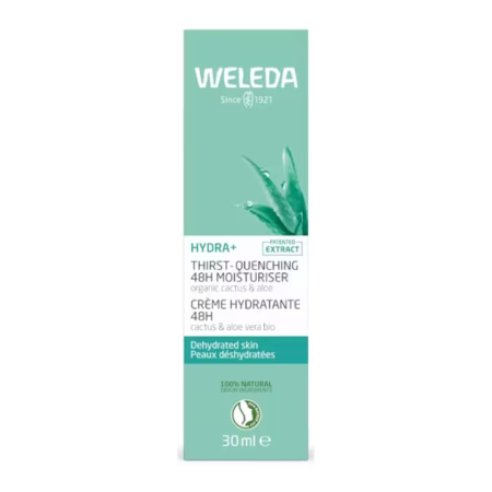 Hydra+ Crema Hidratante 48 h 30 ml Weleda | Más Pañales