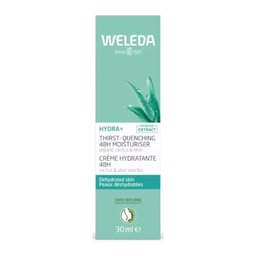 Hydra+ Crema Hidratante 48 h 30 ml Weleda | Más Pañales