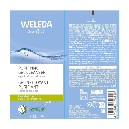 Gel Limpiador Weleda 100 ml | Más Pañales