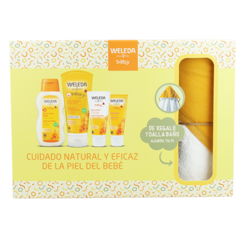 Set Baño Bebé Weleda - Productos Naturales | Más Pañales