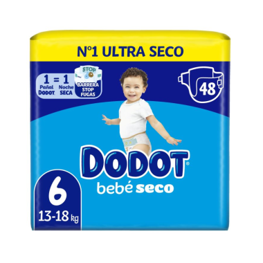 Pañales Dodot Bebé-Seco...