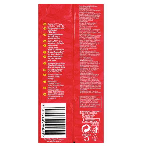 Maquinilla Desechable Blue II Plus 5 U | Gillette | Más Pañales