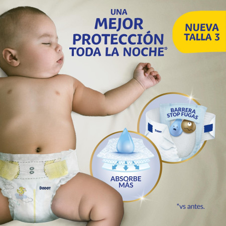 Pañales Dodot Sensitive Talla 3 (168 Uds.)【 OFERTA 】
