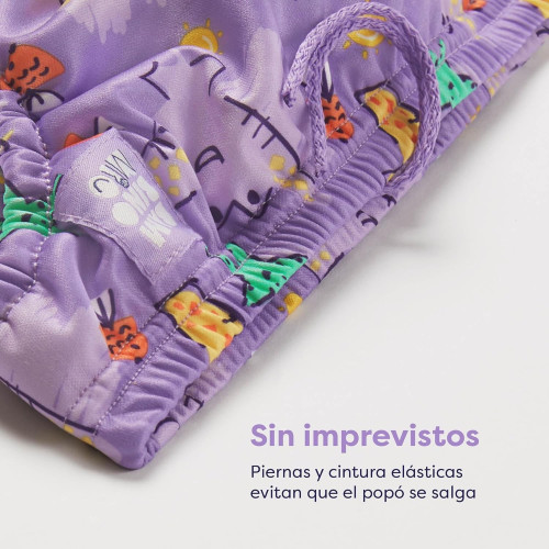 Pañal Bañador "Naranja Str".  Bambino Mio