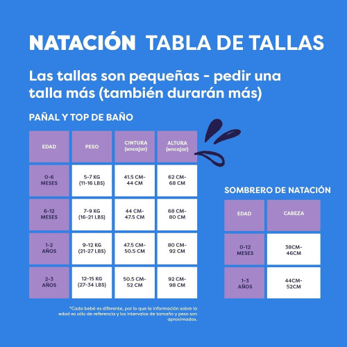 Pañal Bañador "Naranja Str".  Bambino Mio