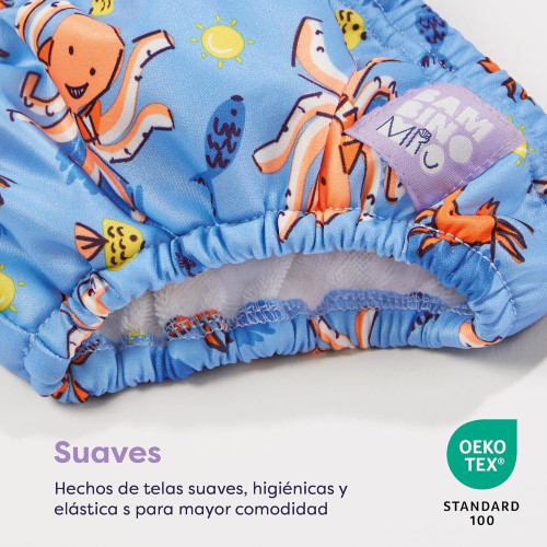 Pañal Bañador "Bahía de Tortugas".  Bambino Mio