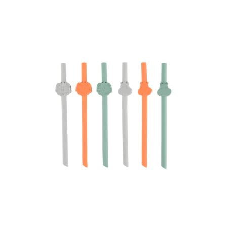 Set de pajitas de colores. Chicco