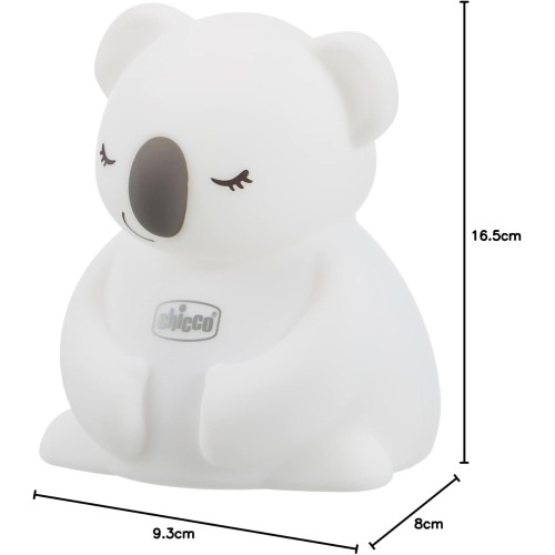Lampara luz nocturna recargable koala. Chicco