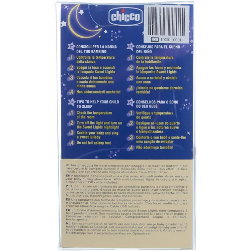 Lampara luz nocturna recargable koala. Chicco