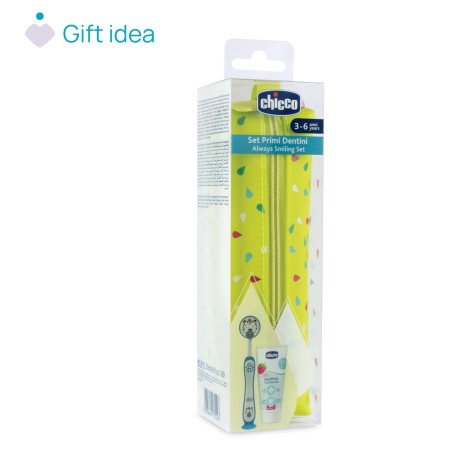 Set Dental Azul Tigre 36m+. Chicco