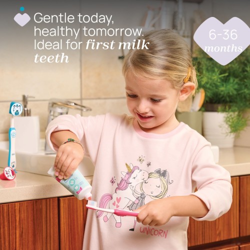 Set Dental Azul Tigre 36m+. Chicco