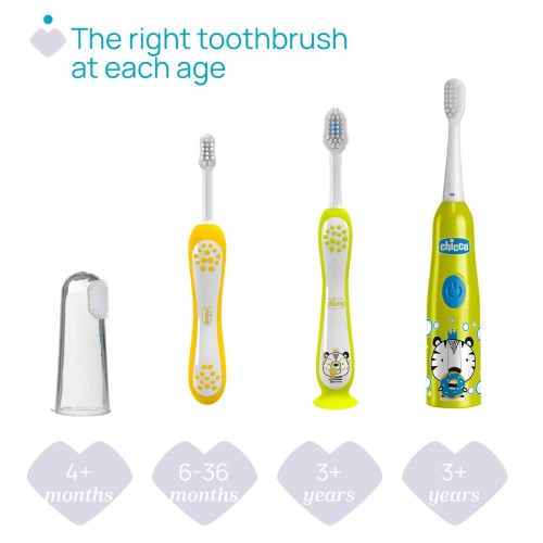 Cepillo dental eléctrico Tigre. Chicco