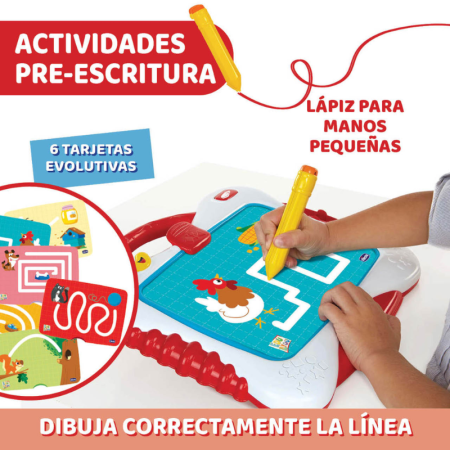 Mi Primera Pizarra Chicco | Juguete Educativo para Niños | Más Pañales