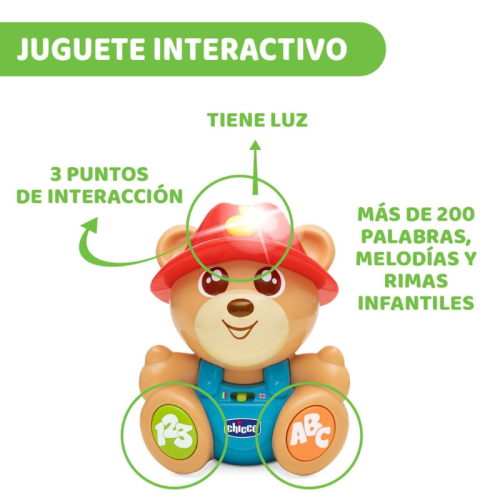 Mi amigo Teddy aprendizaje bilingüe . Chicco
