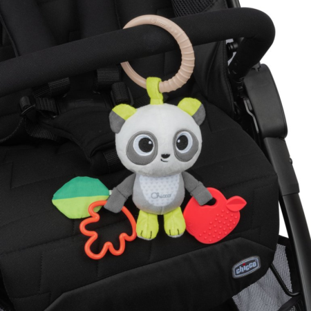 Sonajero Sensorial Panda Chicco | Más Pañales
