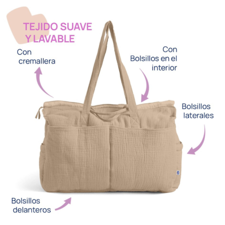 Bolsa de maternidad Chicco | Organiza todo lo que necesitas para tu parto