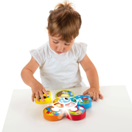 Puzzle descubre el Animal. Chicco