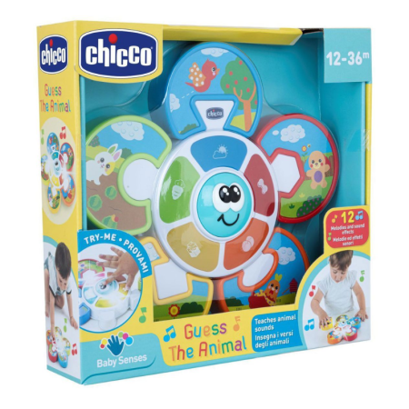 Puzzle descubre el Animal. Chicco