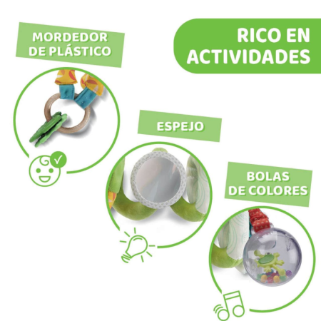 Espiral Mr. Jirafa para Carro Chicco | Más Pañales