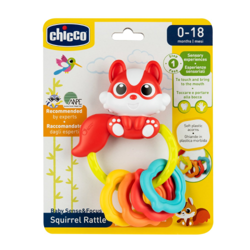 Sonajero Ardilla Roja. Chicco