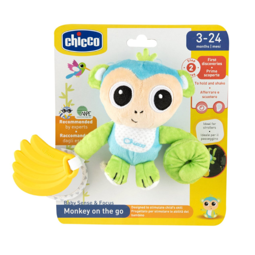 Peluche Mono para Carrito Chicco | Más Pañales