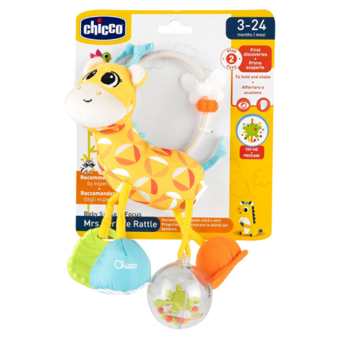 Sonajero Sra. Jirafa actividades Chicco | Más Pañales