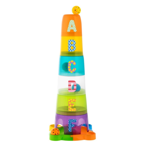 Súper Torre Apilable Chicco | Aprende Jugando - Más Pañales