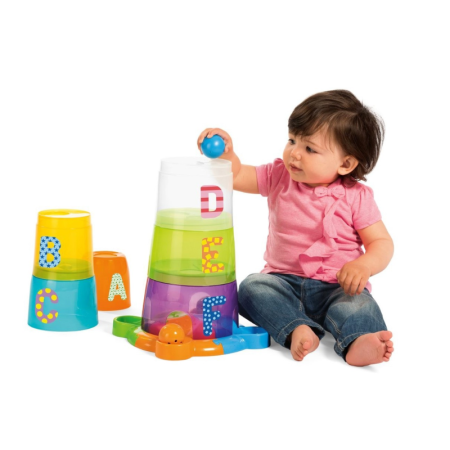 Súper Torre Apilable Chicco | Aprende Jugando - Más Pañales