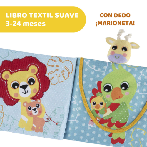 Libro de los animales. Chicco | Estimulación para bebés | Más Pañales