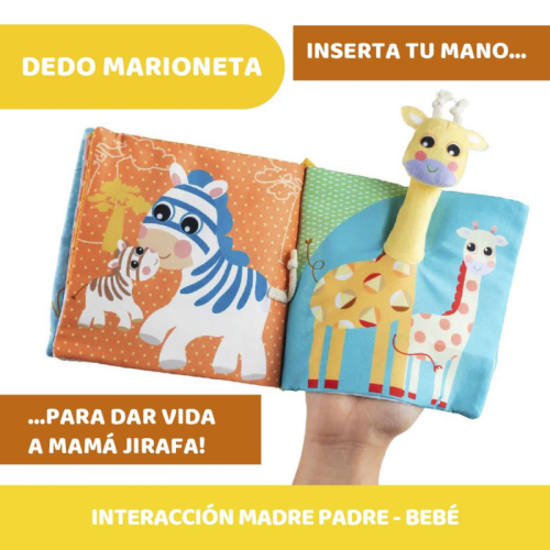 Libro de los animales. Chicco | Estimulación para bebés | Más Pañales