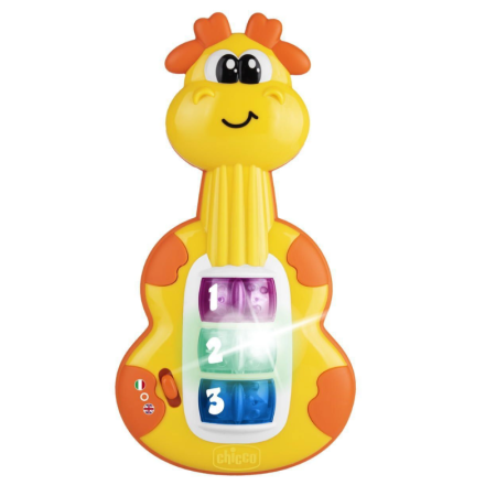 Guitarra Electrónica Jirafa Chicco | Más Pañales
