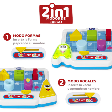 Aprendo las vocales Chicco | Juguete Educativo | Más Pañales