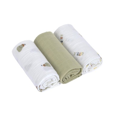 Pack 3 muselinas 60x60cm....