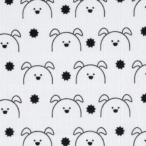Pack 2 muselinas Lässig 120x120 cm para bebé | Gasas grandes algodón suave multiuso