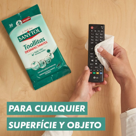 Toallitas desinfectantes 5x30 uds. Sanytol