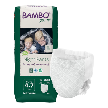 Pañales nocturnos Dream night. Bambo Dreamy