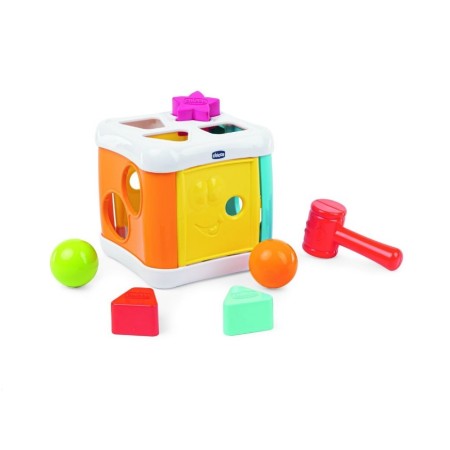2 en 1 Multicubo Encajable Chicco | Juguete Educativo 10-36m