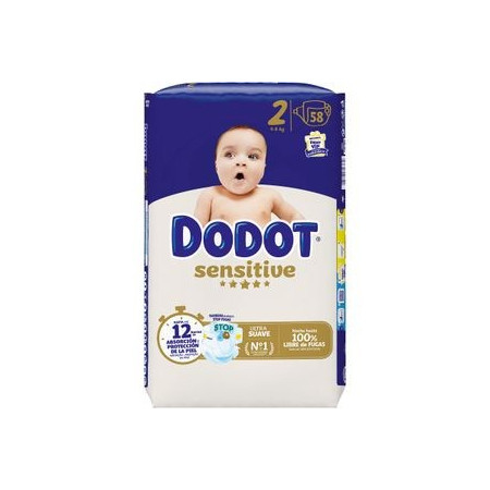 Pack Ahorro Dodot Sensitive Talla 2 (174 uds) | Mas Pañales