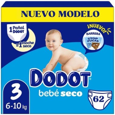 Pañales Dodot Bebé-Seco...