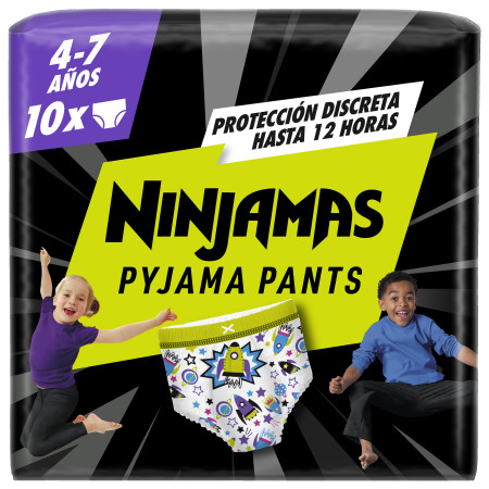 NINJAMAS Pyjama Pants de 4 a 7 años NIÑO. Dodot