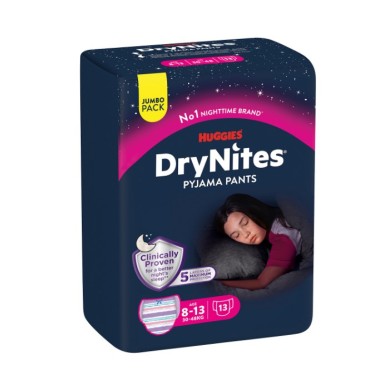 Pañales DryNites NIÑA 8-15...