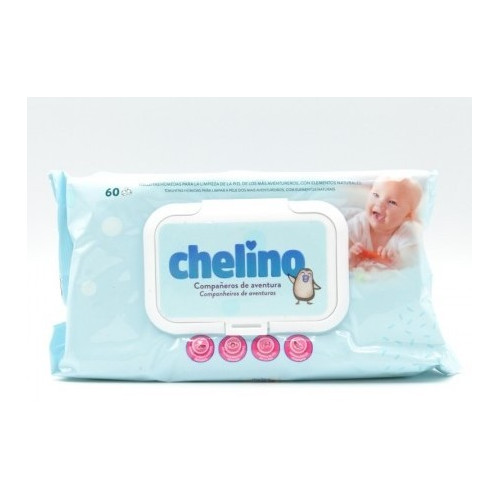 Chelino Toallita Infantil , Pack Ahorro 12 x 60