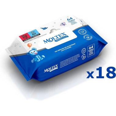 Toallitas Moltex Basic 64 Uds.