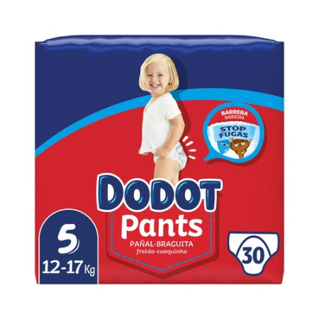 Pañales Dodot Pants Talla 5. Pack Ahorro 3 x 30【 OFERTA 】