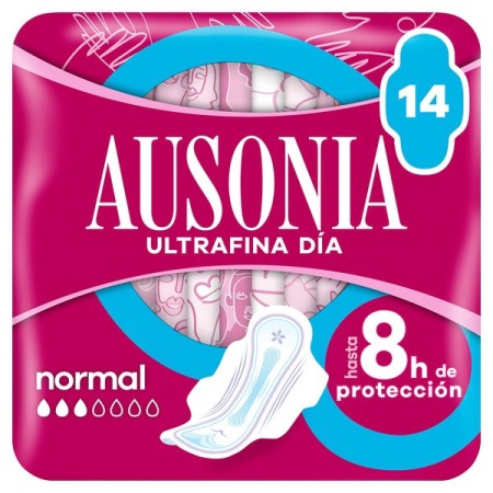 Compresas Ausonia ultrafina Alas Normal, Pack...
