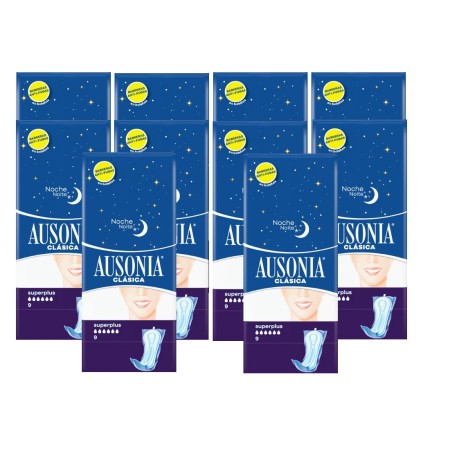 Compresa Ausonia Clásica Noche Super Plus. Pack...