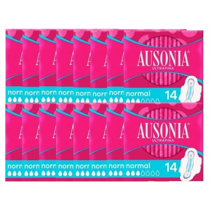 Compresas Ausonia ultrafina Alas Normal, Pack...