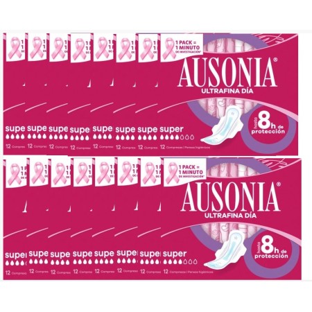 Compresas Ausonia ultrafina día Alas Súper....